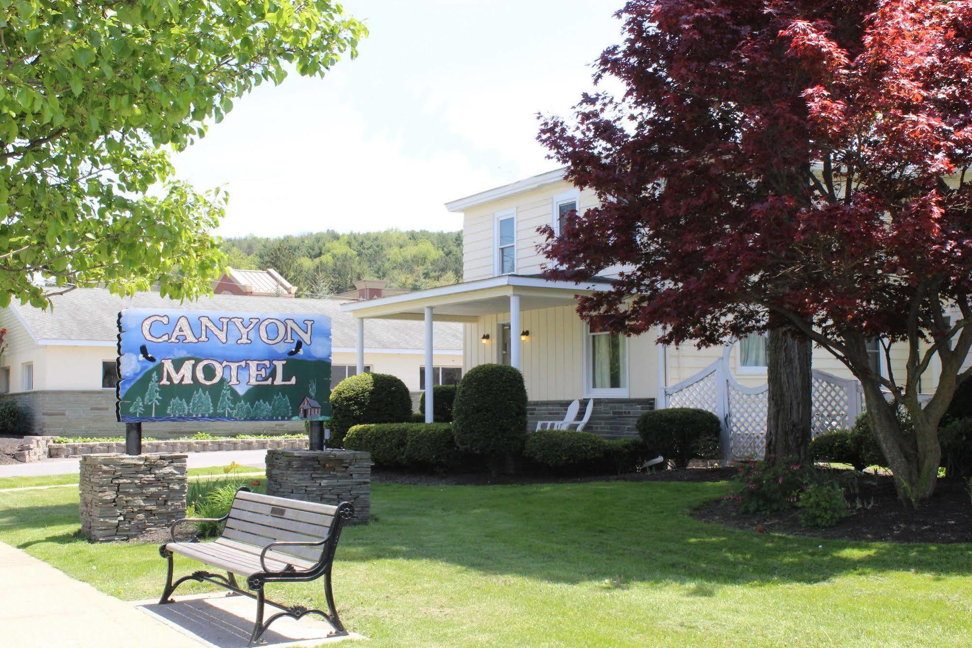 Canyon Motel Wellsboro Ngoại thất bức ảnh